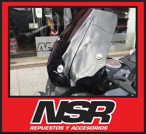 Parabrisa Yamaha Fz 16 Burbuja Universal Curtain Nsr Motos