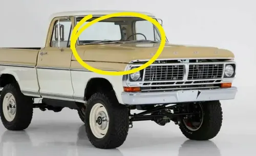 Parabrisas Ford F100 67/81 (sin Colocar) Alternativo