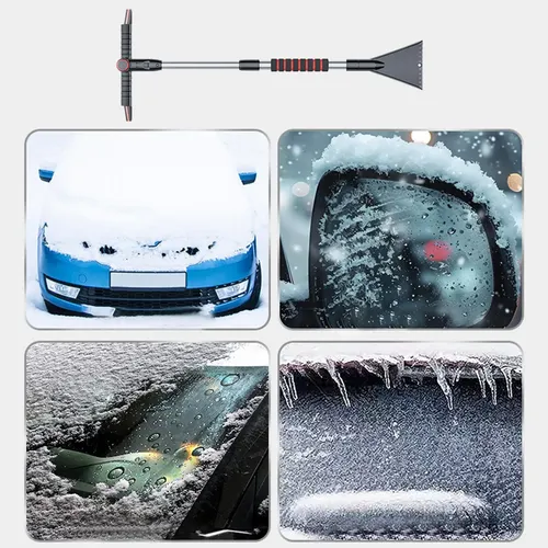 Raspador De Hielo Para Parabrisas De Coches, Pala Telescópic