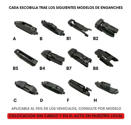 Juego Escobillas Flex Limpiaparabrisas Chevr Captiva 2008/11