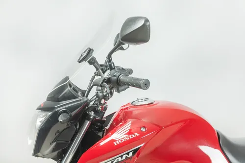 Parabrisa Con Soporte Gt Cristal Honda New Titan 150 Mtc