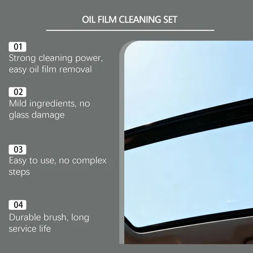 Kit Limpiador De Película Para Coche De 180 Ml Con ;