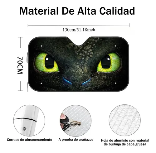 Parasol For Parabrisas Delantero De Coche, Sin Dientes, P