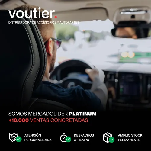 Juego De Escobillas Delanteras Original Para Peugeot 206 207
