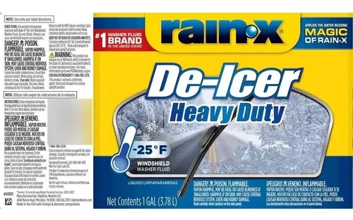 Paquete De 25 Limpiaparabrisas Fluid Deicer 1, Paquete Pesad