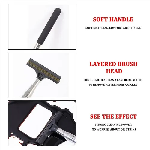 2 Limpiaparabrisas Retráctiles Para Coche, Espejo Retrovisor