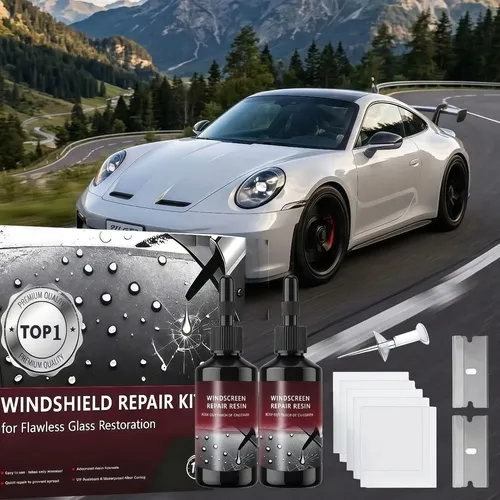 Windshield Repair Kit, 5min Quick-repair Nano Glass Repair