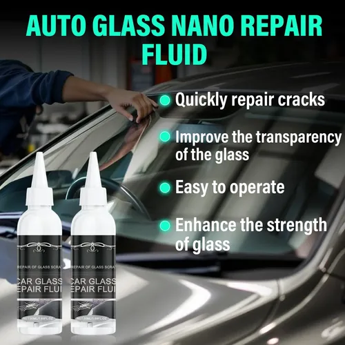 2pcs Windshield Crack Repair Kit, 2026 New Car Windshield