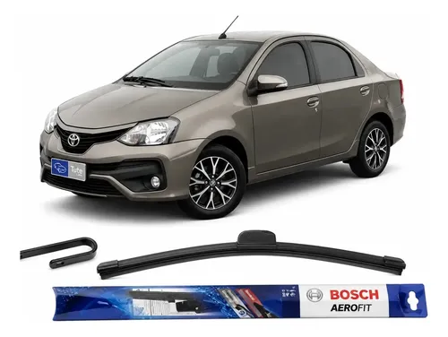Escobilla Limpiaparabrisas Bosch Aerofit Para Toyota Etios