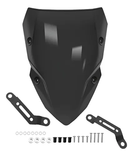Deflector De Viento Para Motocicleta Z 500 Z500 Se Negro