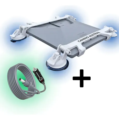 Kit Starlink Mini Soporte Parabrisas Y Cable 12v 5m Auto 4×4