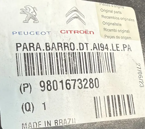 Guardaplast Delantero Izquierdo Peugeot 2008 Original