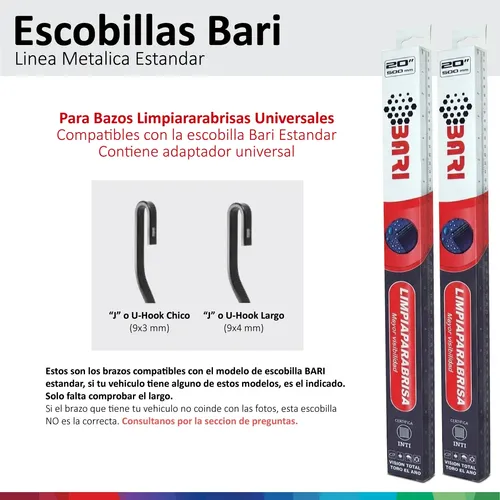 Escobillas Limpiaparabrisas Renault Kangoo 1997+