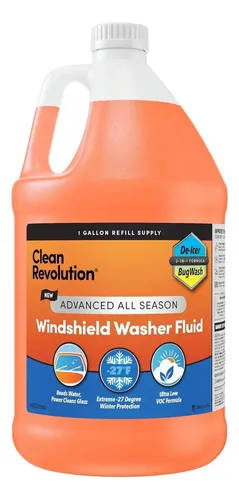 Líquido Limpiaparabrisas Clean Revolution 3.78l Ultra Bajo