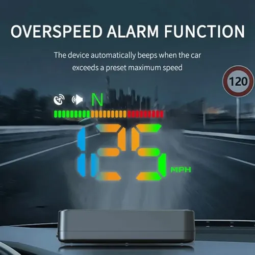 Proyector De Velocímetro Digital Para Parabrisas