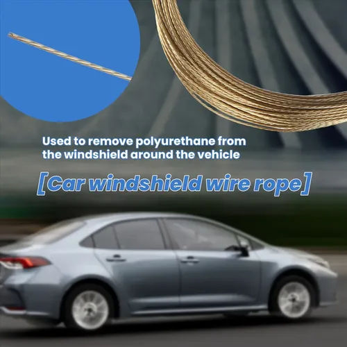 Cable De Acero Para Quitar Ventanillas De Parabrisas De Coche De 20 M