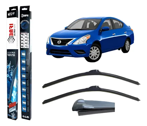 Escobillas Limpiaparabrisa Bari Nissan Versa 2019 A 2024