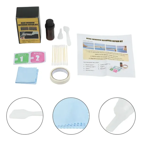 Kit De Reparación Del Antivaho Del Parabrisas Trasero Del Coche Diy Quick
