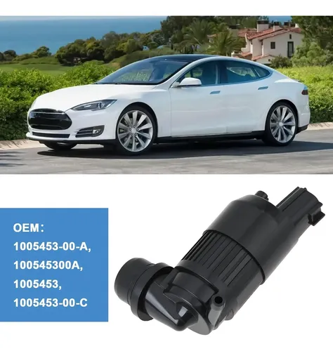 Bomba Lava Parabrisas 12v 2 Pines Compatible Tesla S