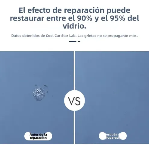 Kit Reparación Parabrisas Auto 7 Piezas
