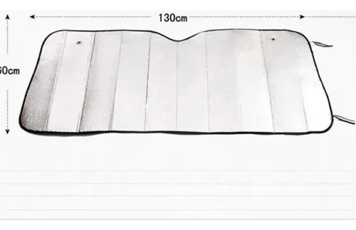 Protector De Parabrisas Plegable 130x60cm Uv