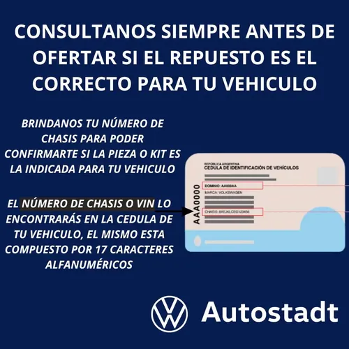 Escobilla Limpia Parabrisas Trasera Vw Polo Original