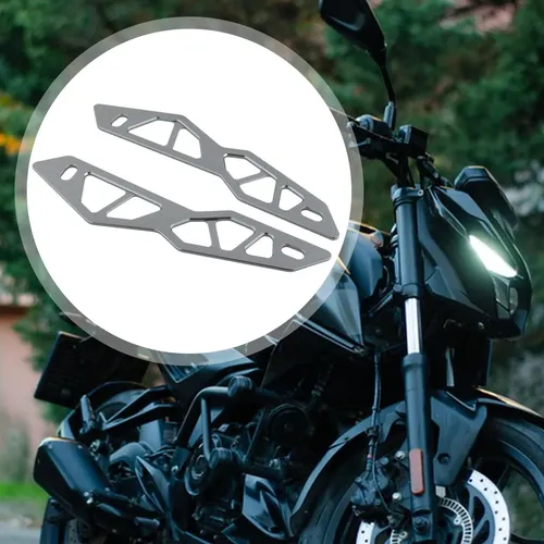 Soporte De Parabrisas Para Motocicleta, Contraparte, Gris