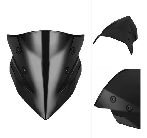 Parabrisa Parabrisa Para Kawasaki Z400 2018-2022 Negro