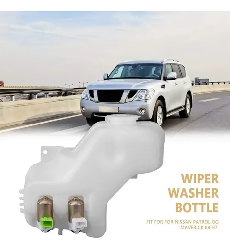 Botella Limpiaparabrisas 2 Orificios Con Bomba Para Auto
