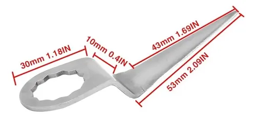 Cuchilla 57mm P/removedor Neumat Parabrisas Astro Pneumatic