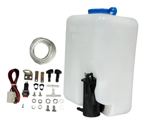 Kit Genérico De Bomba De Limpiaparabrisas Para Coche De 12
