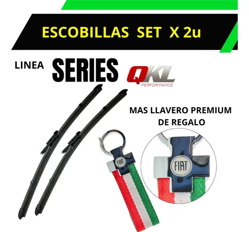 Kit Escobillas Limpiaparabrisas Fiat Argo Cronos Mas Llavero