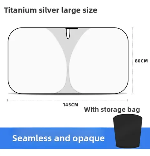 Parasol Universal Para Parabrisas De Coche, Grueso, Papel De Aluminio, Térmico