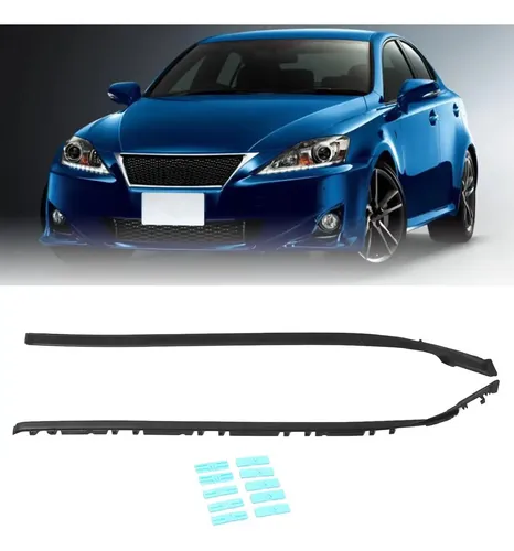 Kit De 1 Par De Molduras De Parabrisas Con Clips Para Lexus