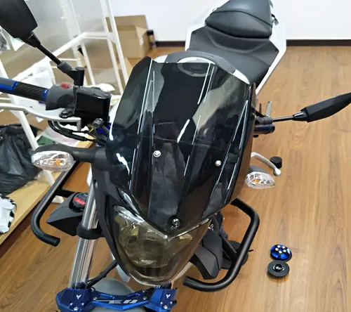 Parabrisa Parabrisa Para Yamaha Mt-03 16-19 Negro