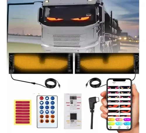 2 Ojos Led Para Parabrisas De Coche Y Camión