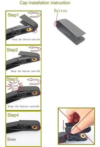 Compatible Brazo Limpiaparabrisas Trasero Para Nissan Agygi