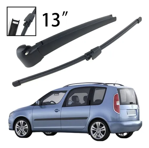 Limpiaparabrisas Trasero De 13 Pulgadas, Para Skoda Roomster Praktik