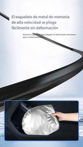 Protector Retráctil Tapasol Parabrisas Cubre Sol Para Carro