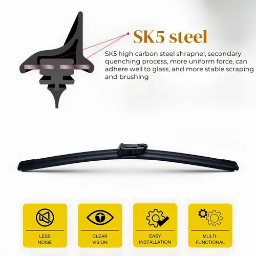 Kit De Limpiaparabrisas De Silicona Para Ford Ka 2014 A 2022