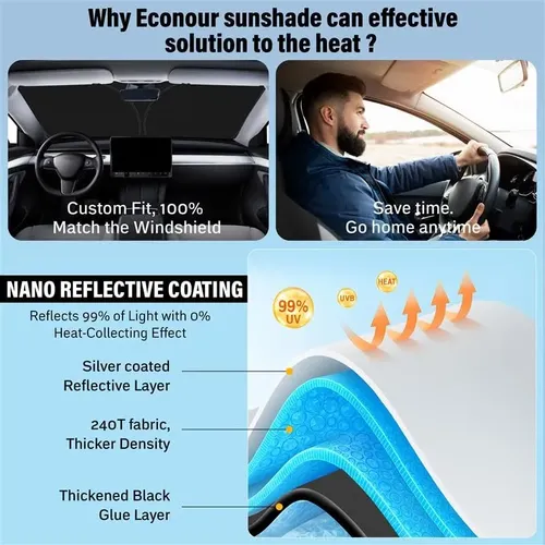 Parasol Econour Para Parabrisas Para Subaru Crosstrek