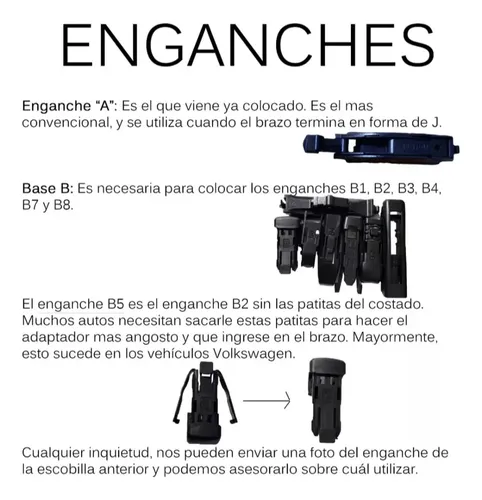 Kit De 3 Escobillas Flex Vw Gol Trend 2008 Hasta 2023