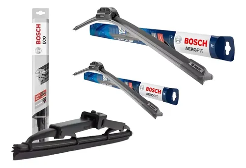 Kit Escobillas Bosch Vw Fox Gol Trend Voyage Suran Saveiro