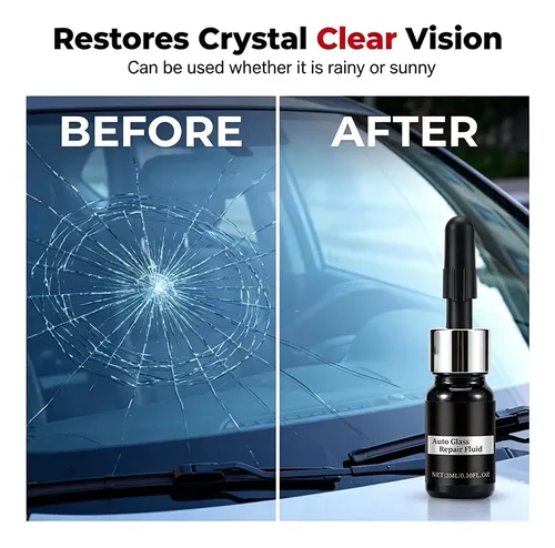 2026 Car Windshield Crack Repair Kit Quick Fix (5pcs)
