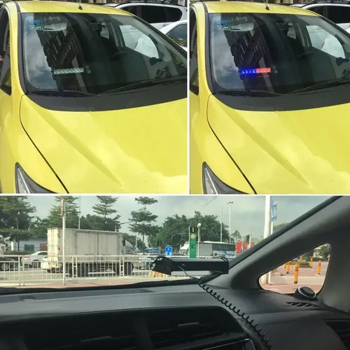 Baliza Estroboscópica Led Para Parabrisas De Auto