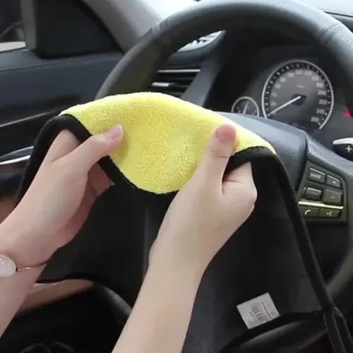 Toallas De Microfibra Para Lavado De Coches, Limpieza Y Seca