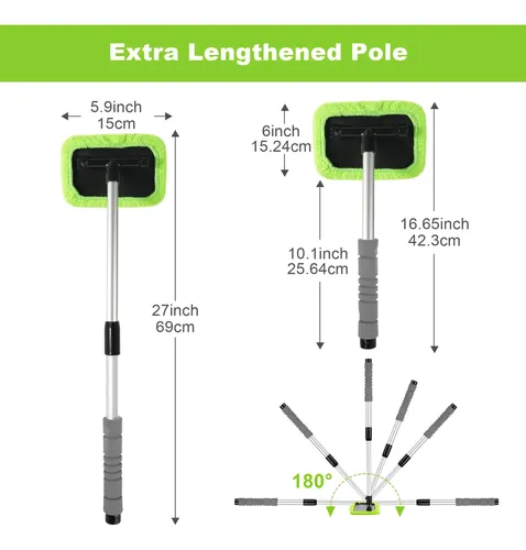 Herramienta De Limpieza De Parabrisas Xindell 68,58cm Con 9