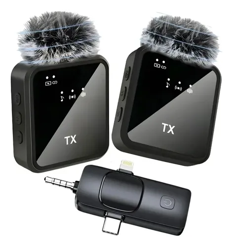 Microfono Corbatero Inalámbrico F11 Iphone Android 2 Uni