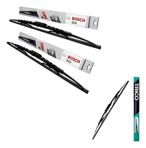 Kit 3 Escobillas Delanteras Trasera Bosch Honda Crv 2012/16