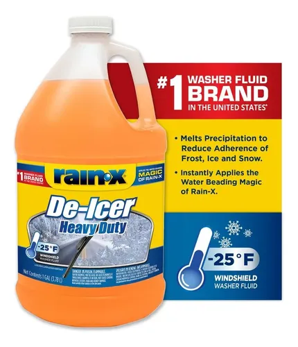 Paquete De 25 Limpiaparabrisas Fluid Deicer 1, Paquete Pesad